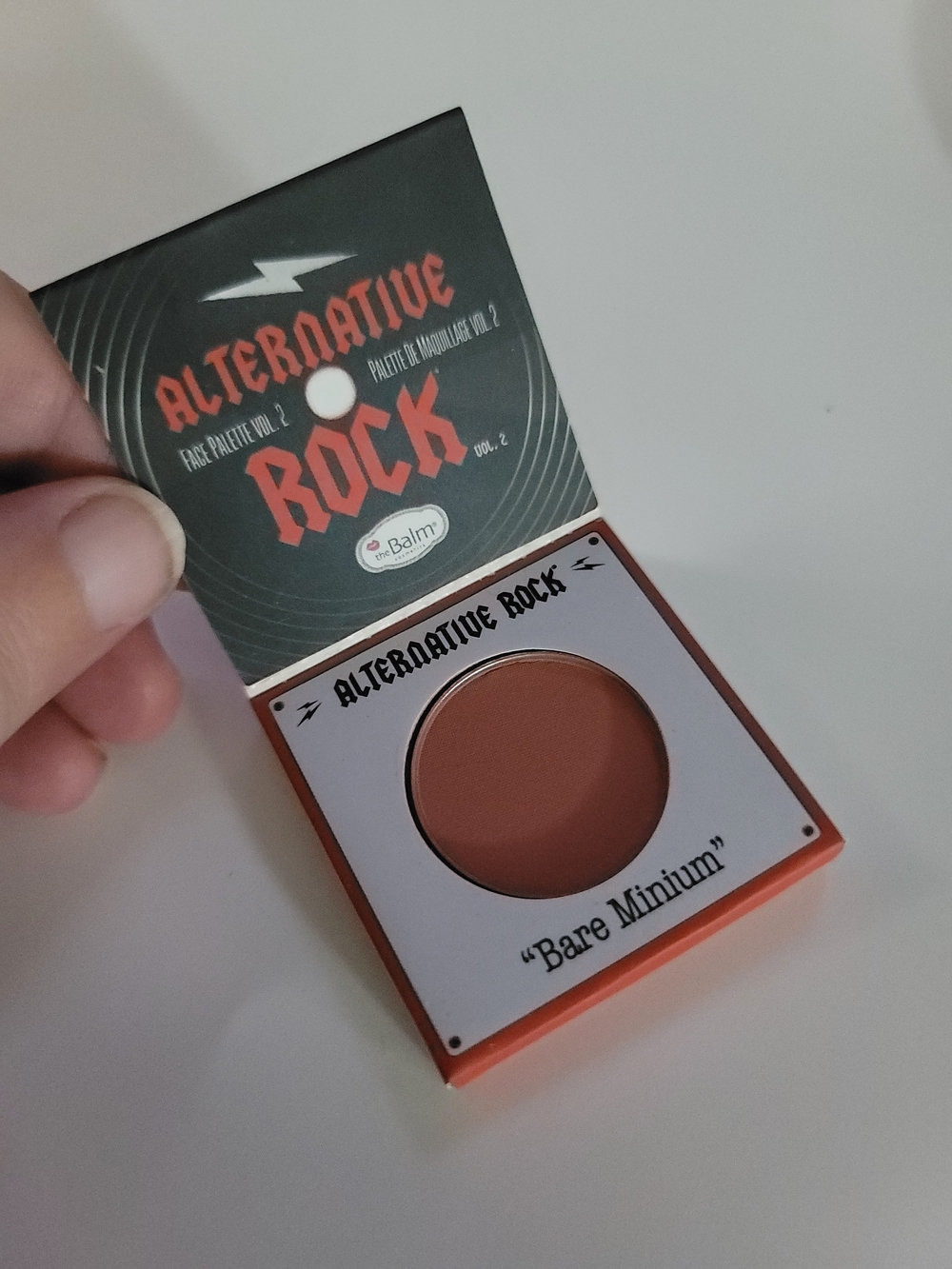 The Balm Alternative Rock Makeup Blush/Shadow In Bare Minimum Discontinued